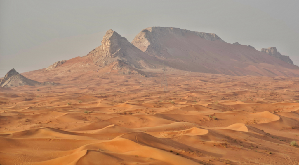 Saudi desert